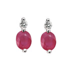 Elements Gold Precious Stone Drop Earrings