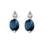 Elements Gold Precious Stone Drop Earrings