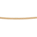 Elements Gold 1mm Diamond Cut Curb Chain 46cm