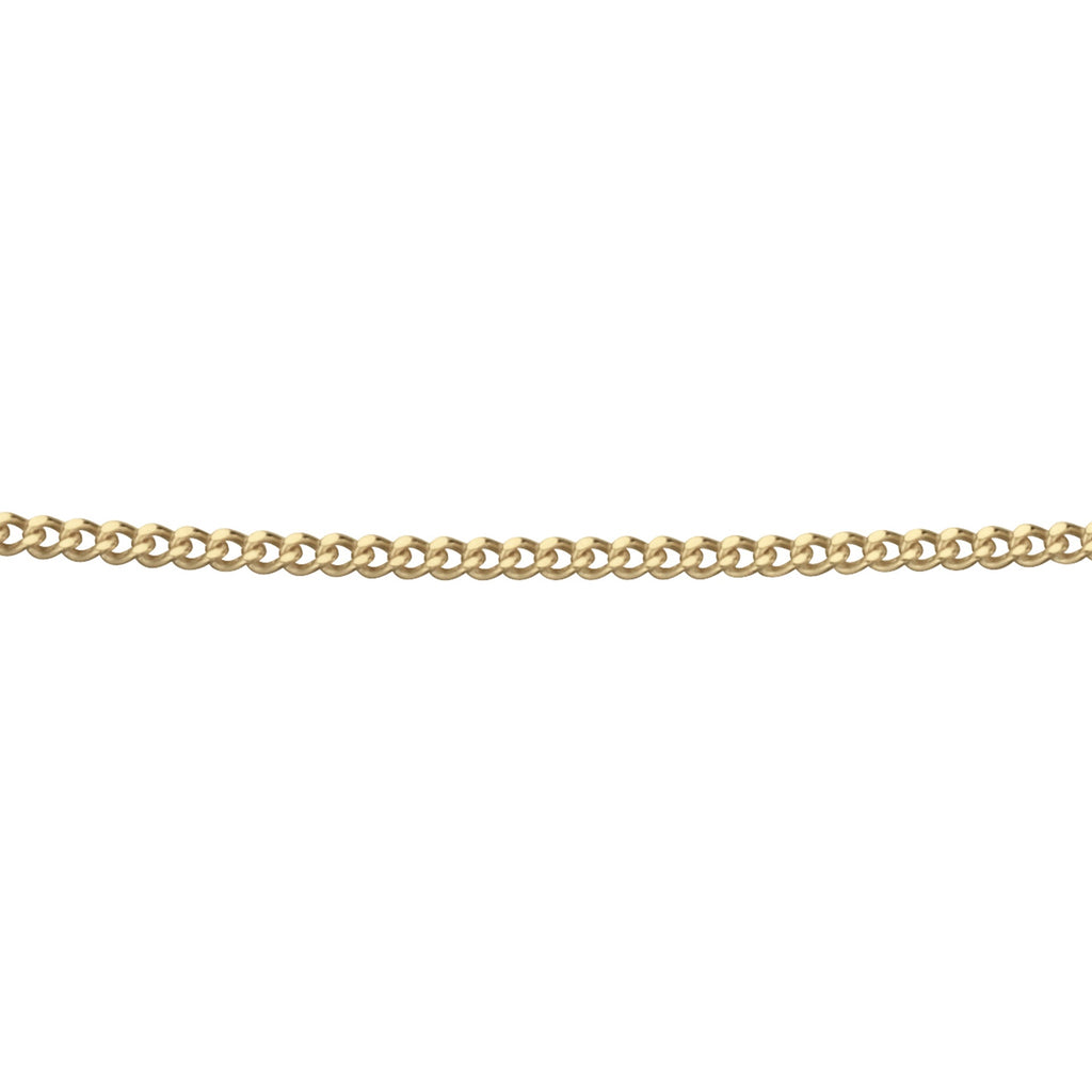 Elements Gold 1mm Curb Chain