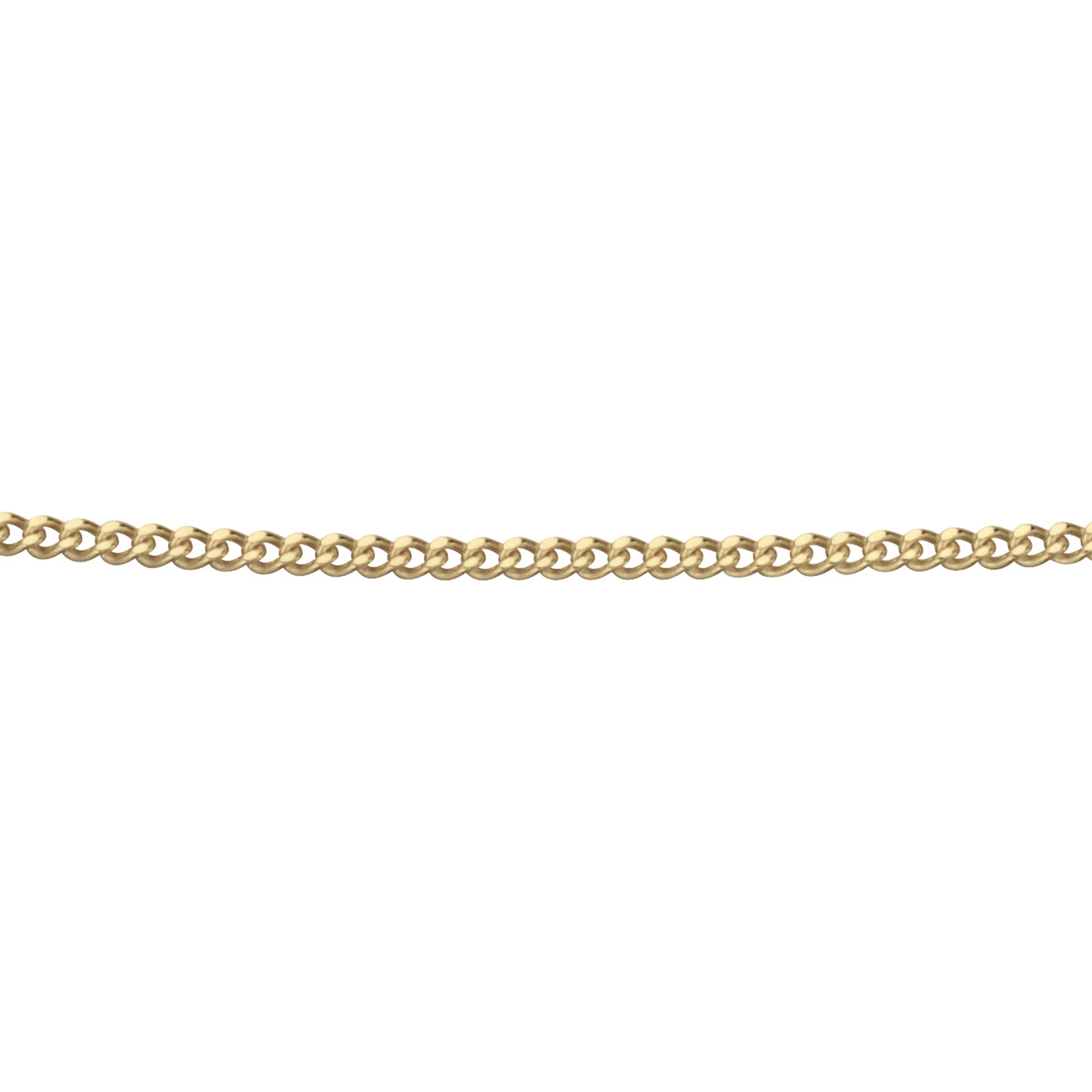 Elements Gold 1mm Curb Chain