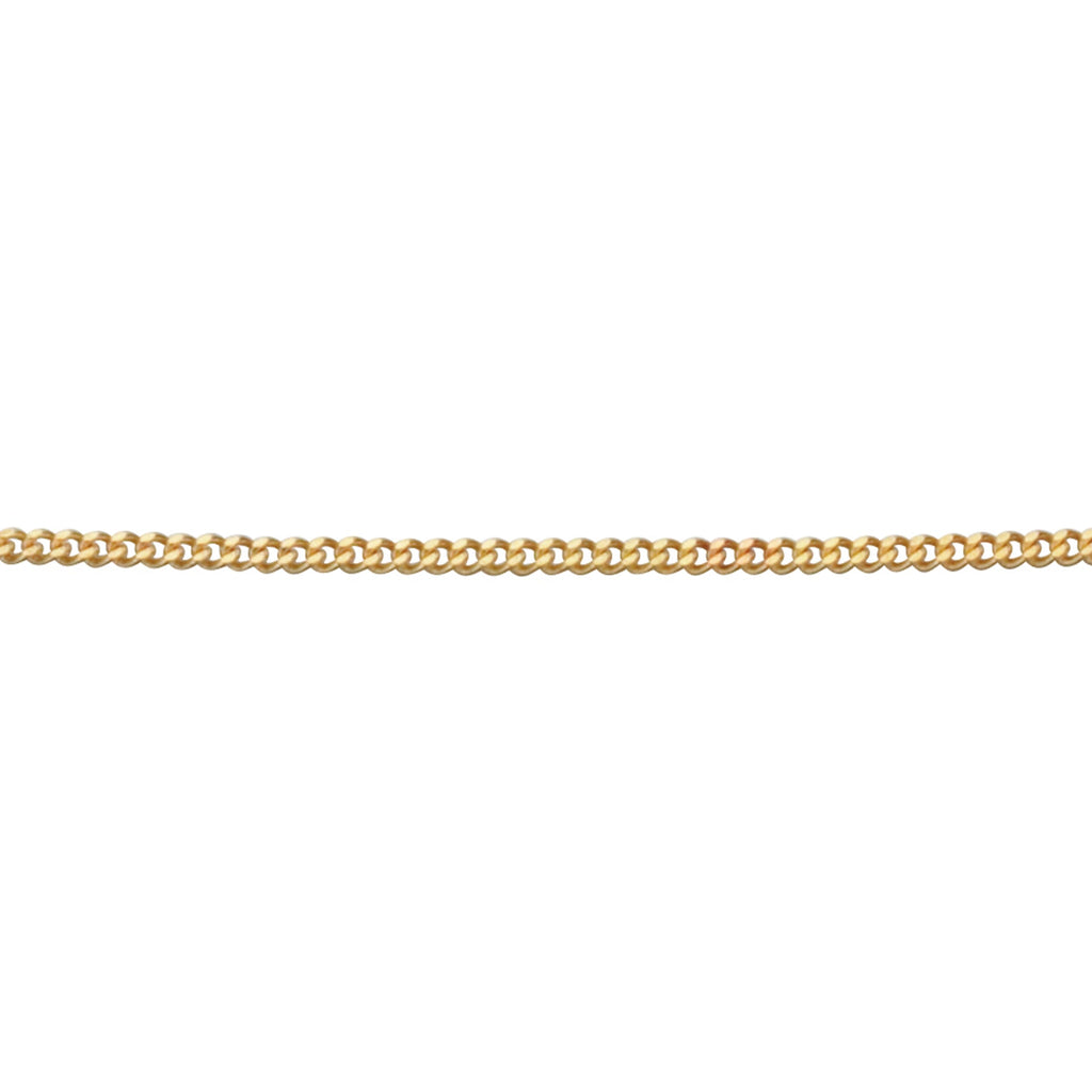 Elements Gold 0.6mm Curb Chain 46cm