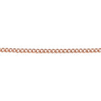Elements Gold 0.8mm Diamond Cut Curb Chain 41cm-46cm