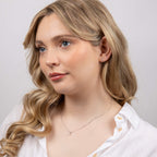 Elements Gold Solitaire Diamond Earrings