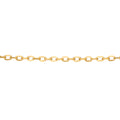 Elements Gold 0.8mm Cut Trace Chain 45cm