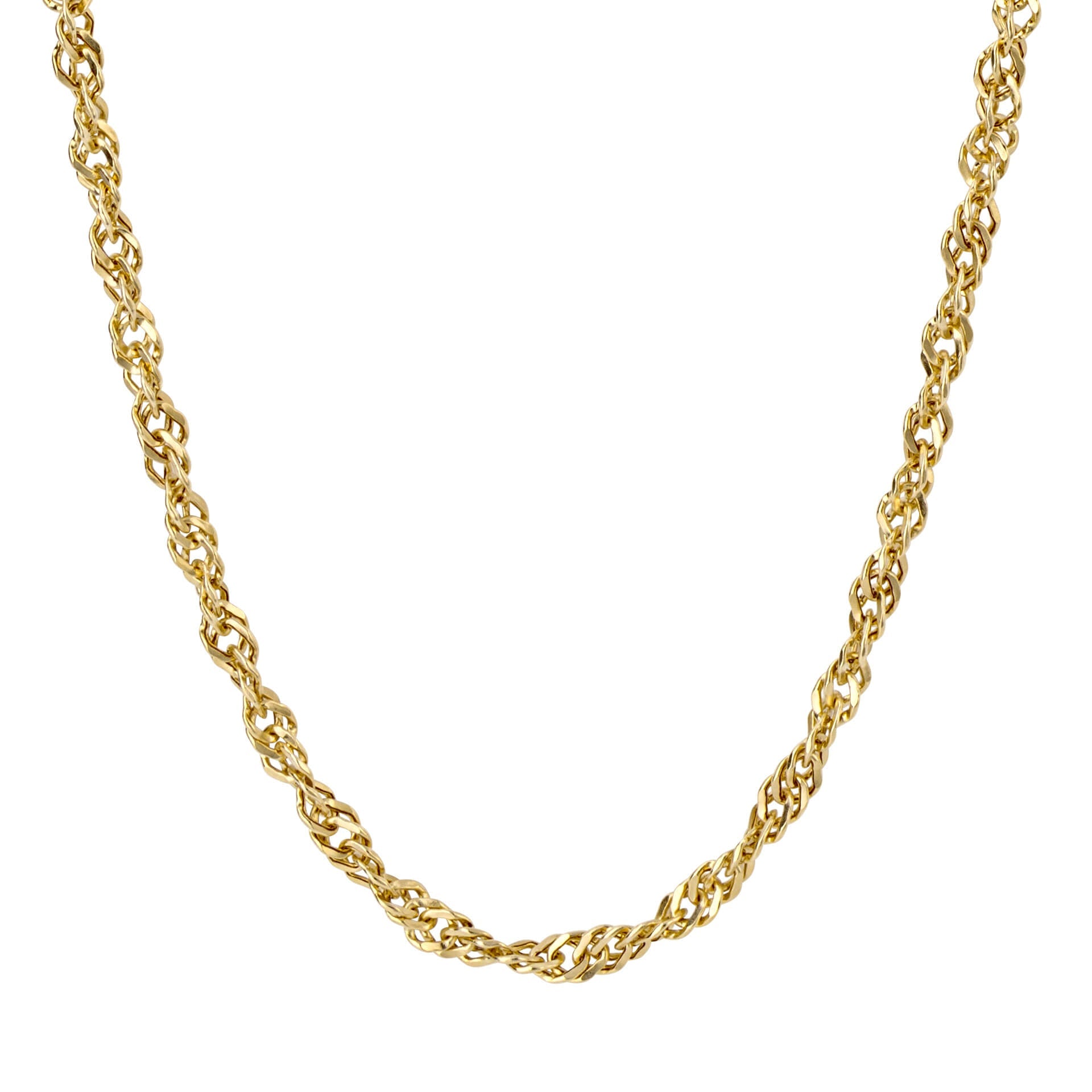 Elements Gold Singapore Chain Necklace