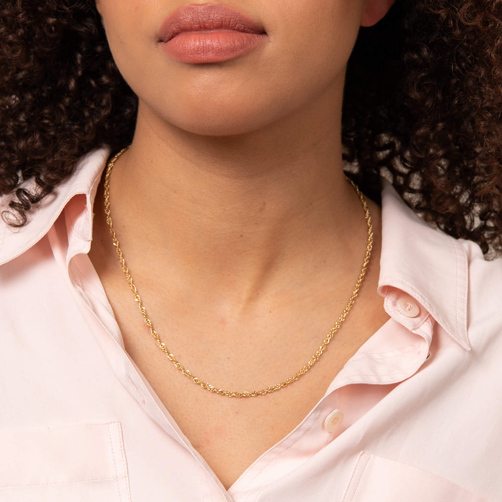 Elements Gold Singapore Chain Necklace