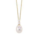 Elements Gold Pearl Detail Necklace