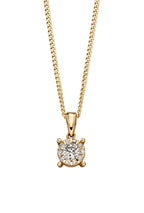 Elements Gold Birthstone Pendant