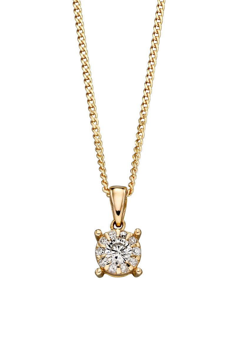 Elements Gold Birthstone Pendant