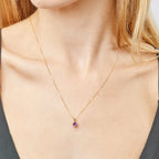 Elements Gold Birthstone Pendant