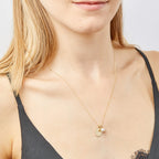 Elements Gold Birthstone Pendant