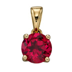 Elements Gold Birthstone Pendant