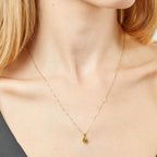 Elements Gold Birthstone Pendant