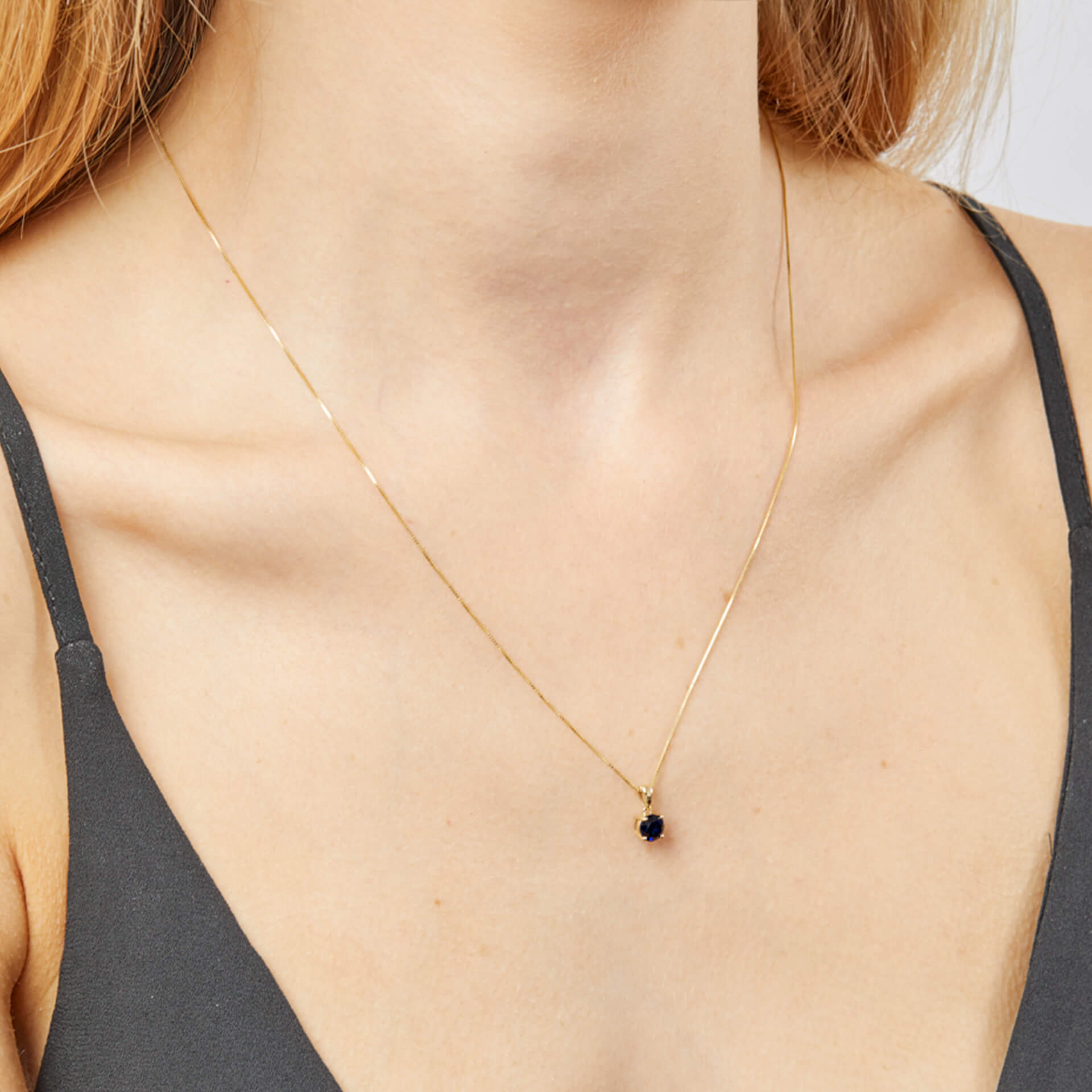 Elements Gold Birthstone Pendant