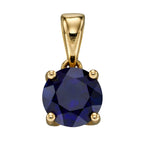 Elements Gold Birthstone Pendant