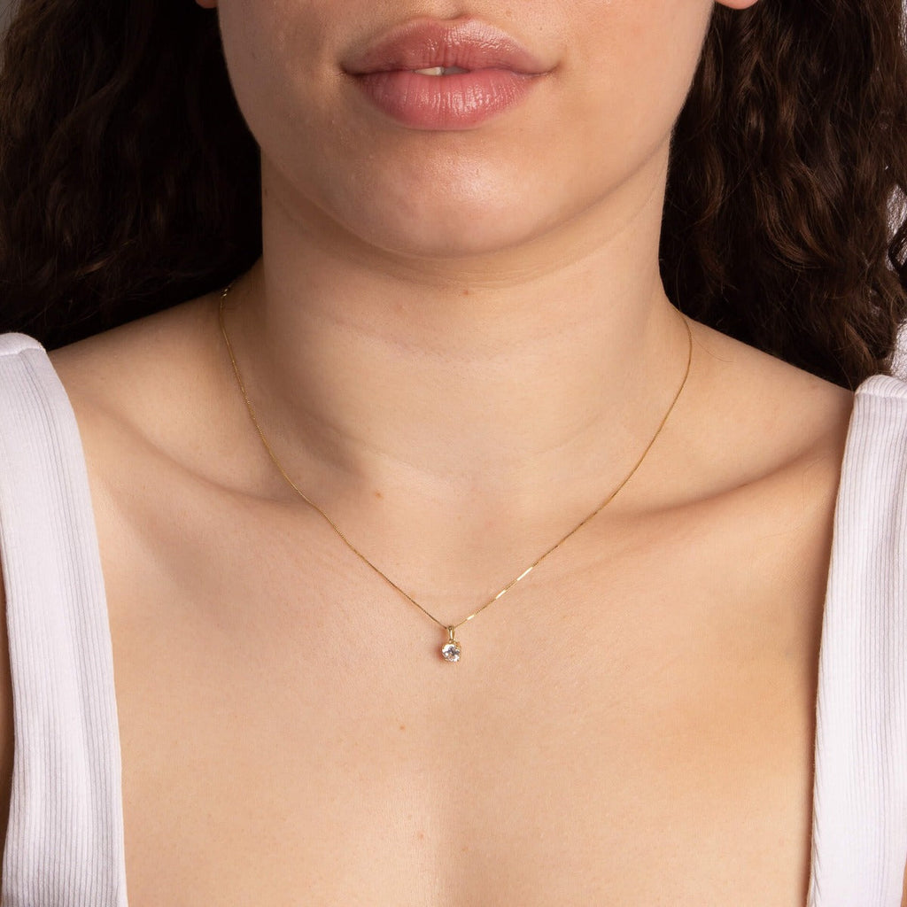 Elements Gold Birthstone Pendant