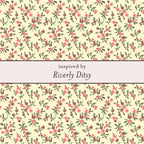 Laura Ashley Silver Riverly Ditsy Pave Flower Necklace