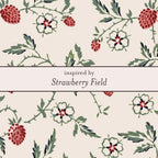 Laura Ashley Silver Strawberry Field Necklace