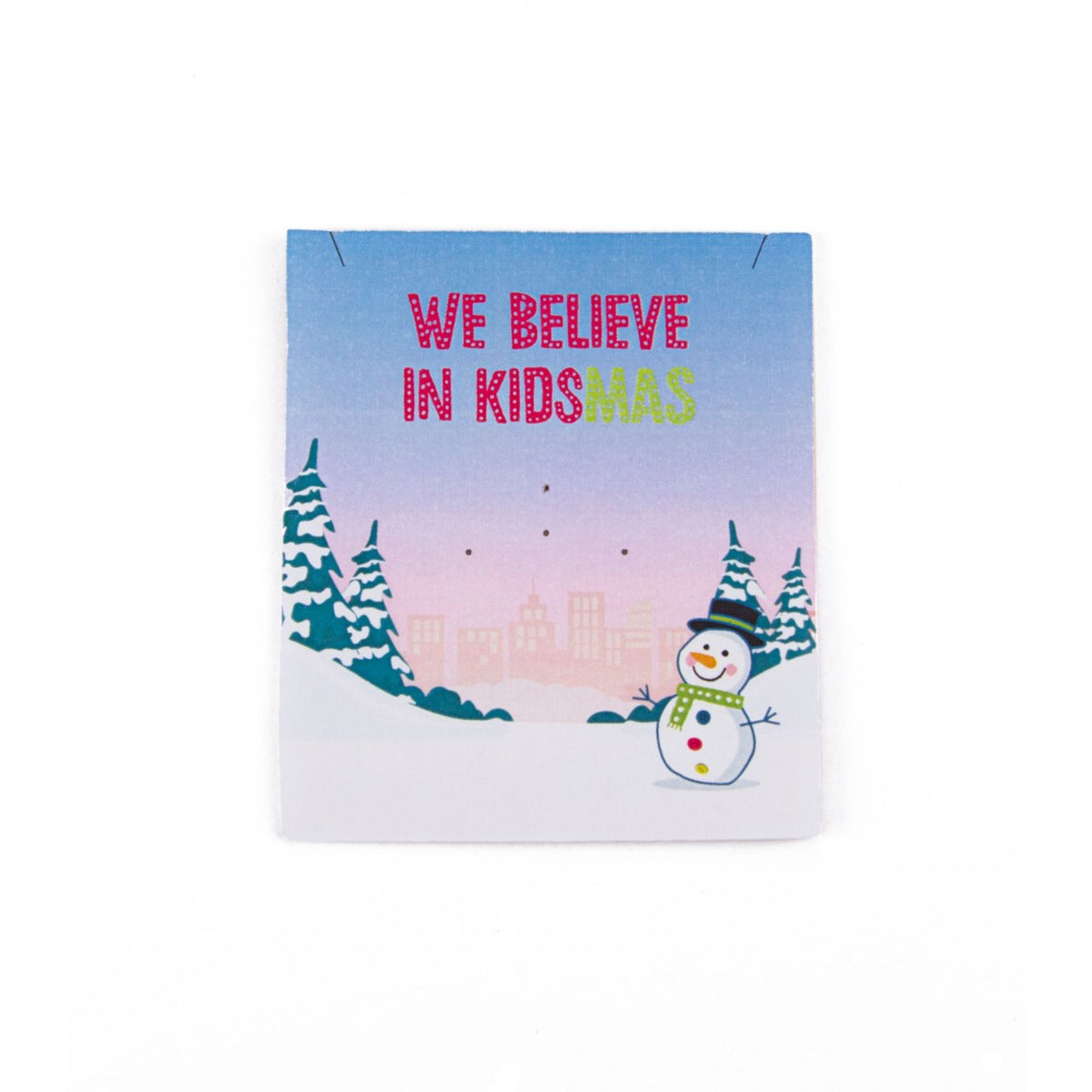 Beginnings Kidsmas Snowman Necklace