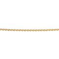 Beginnings Plated Curb Chain with Extender 56cm-61cm