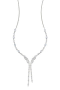 Beginnings Cubic Zirconia Marquise Statement Necklace