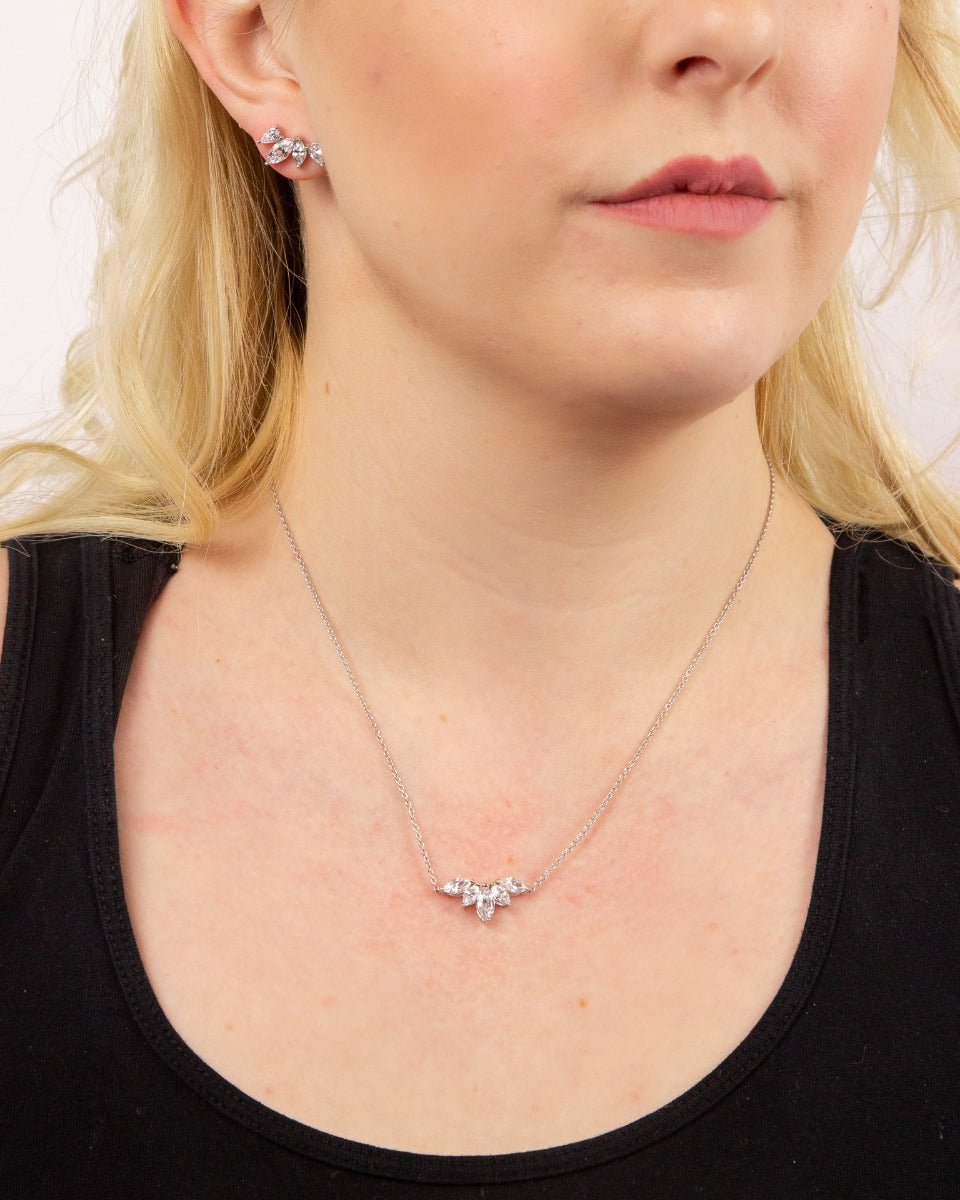 Diamonfire Marquise Crawler Earrings