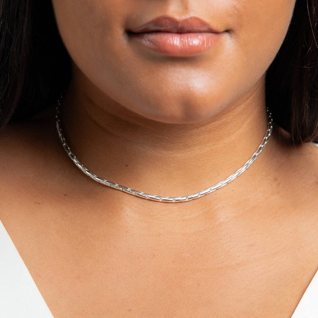 Beginnings Organic Heavyweight Snake Chain Necklace