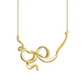 Laura Ashley Fashion Statement Ribbon Bow Necklace