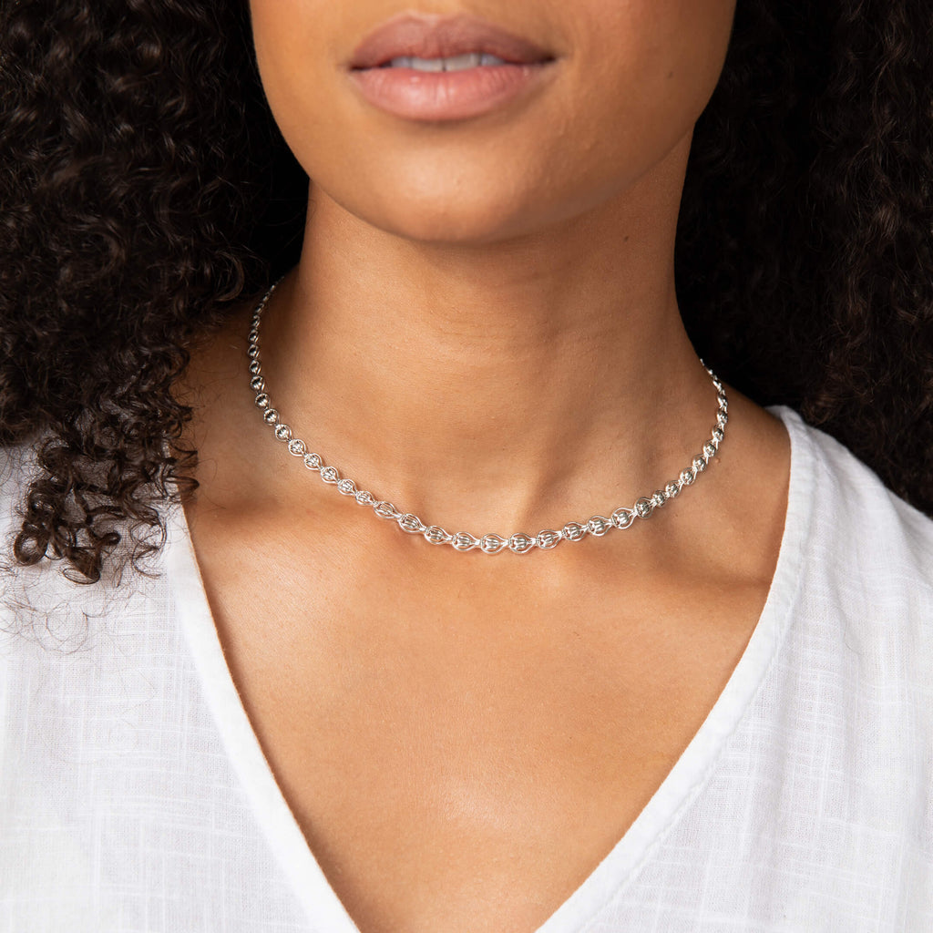 Laura Ashley Fashion Tulip Chain Necklace