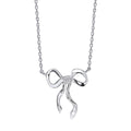 Laura Ashley Fashion Ribbon Bow Necklace