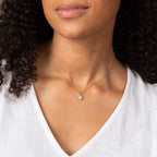 Laura Ashley Fashion Stippled Necklace