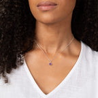 Laura Ashley Fashion Stippled Necklace