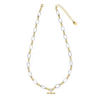 Laura Ashley Fashion T-Bar Necklace