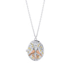 Laura Ashley Fashion Turtle Dove Locket Necklace