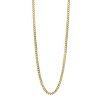 Fred Bennett Chain Necklace with Offset Engravable Bar