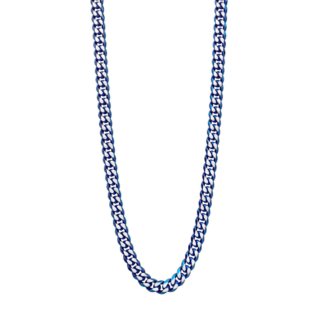 Fred Bennett Blue Curb Chain Necklace