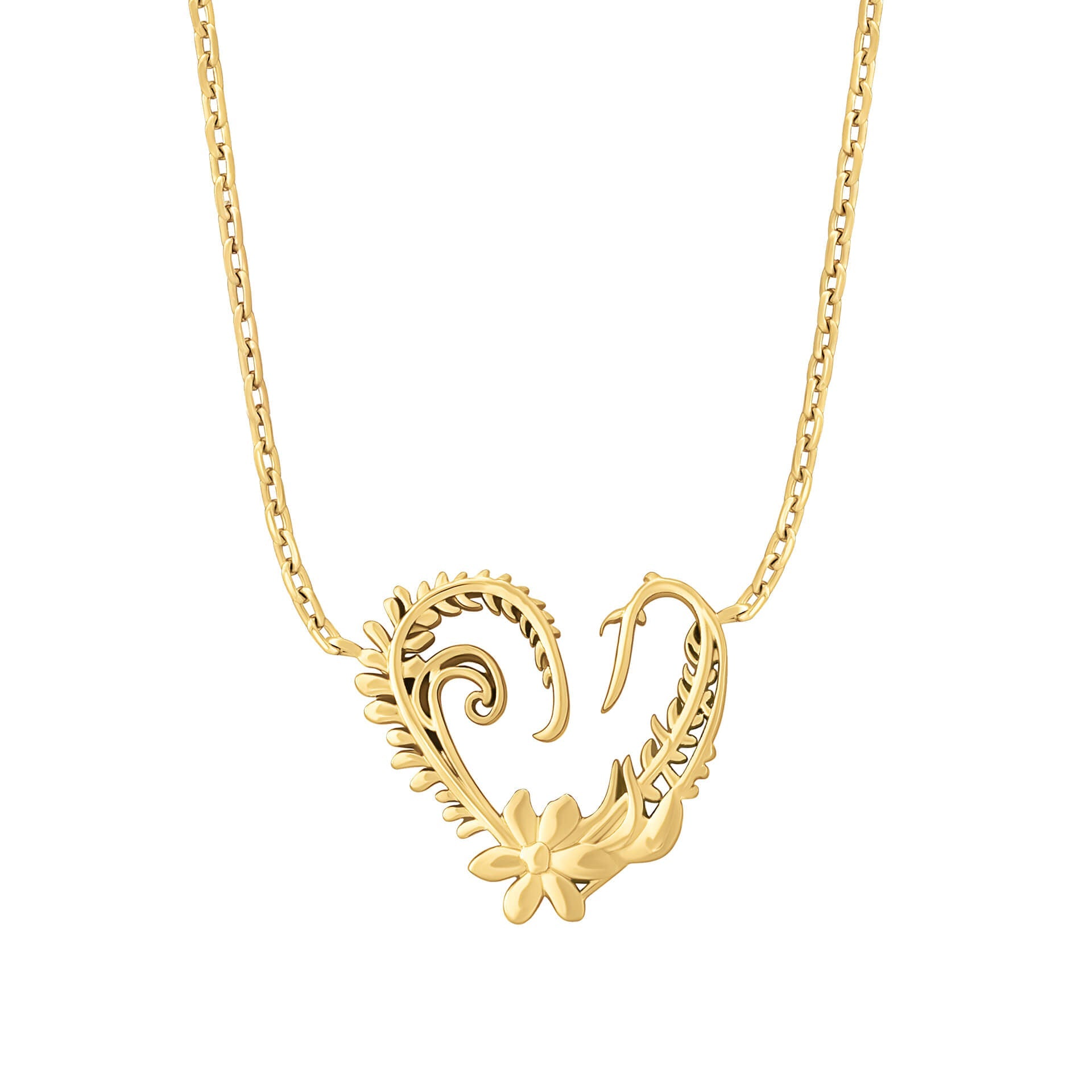 Laura Ashley Fashion Baroque Heart Necklace