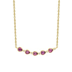 Laura Ashley Silver Thornage Flowers Necklace