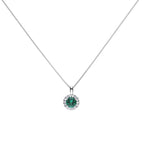 Diamonfire Round Colour Pave Pendant