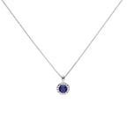 Diamonfire Round Colour Pave Pendant