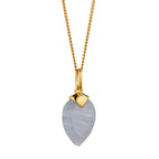 Beginnings Chalcedony Birthstone Pendant