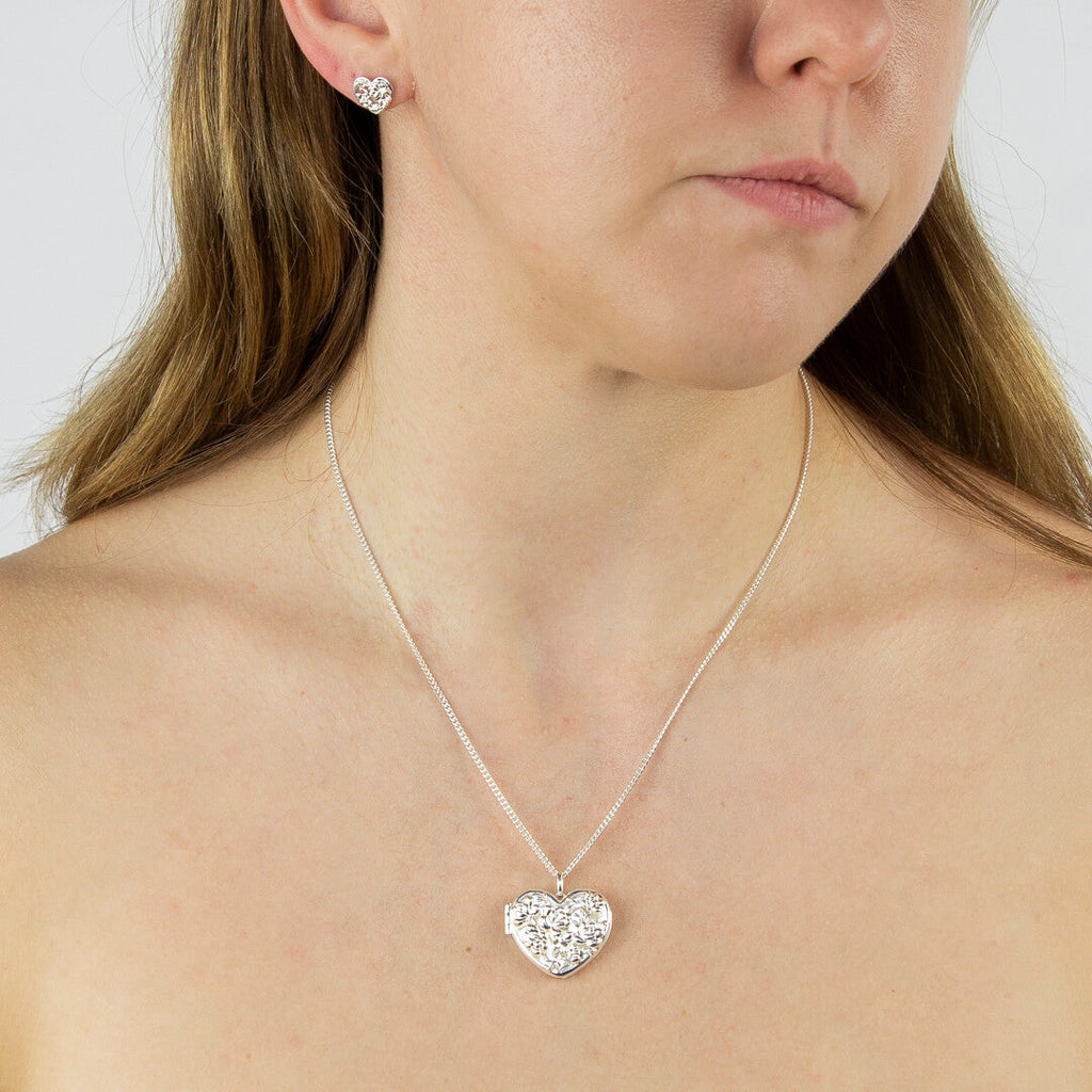 Beginnings Ornate Heart Locket