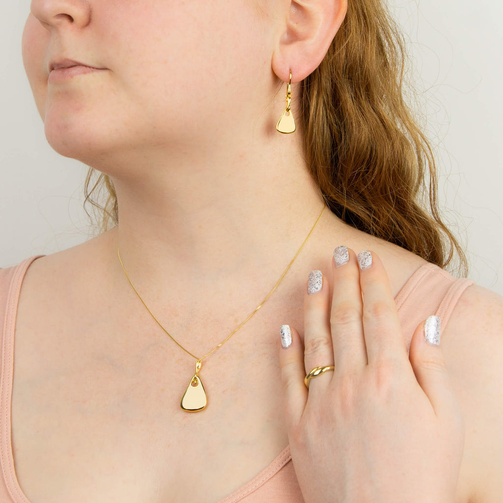 Beginnings Sensory Organic Drop Earrings