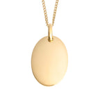 Beginnings Oval Tag Pendant