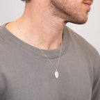 Beginnings Oval Tag Pendant