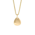 D For Diamond Droplet Tag Pendant