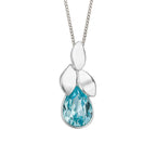 Beginnings Petal Drop Pendant with Crystal