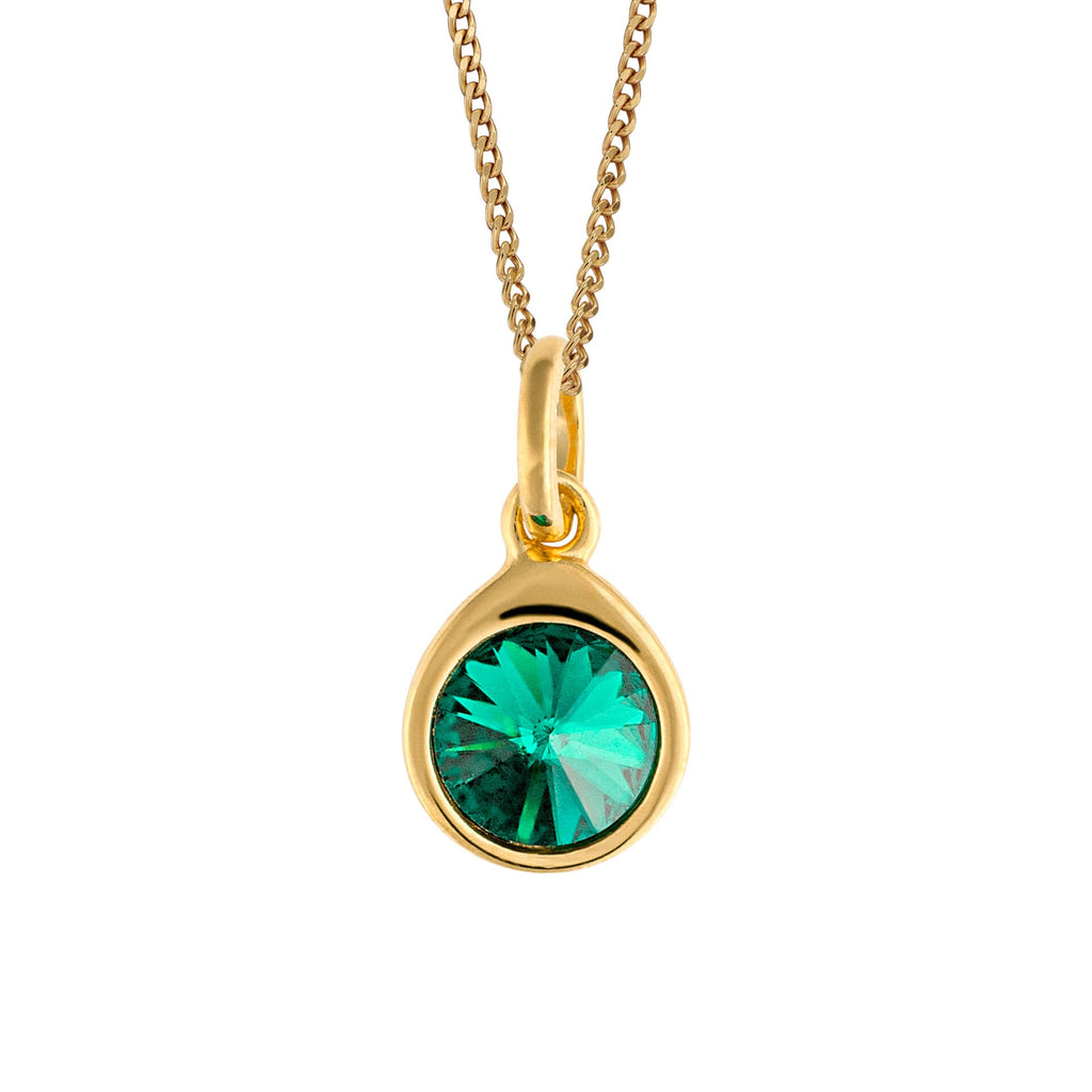 Beginnings Crystal Teardrop Pendant