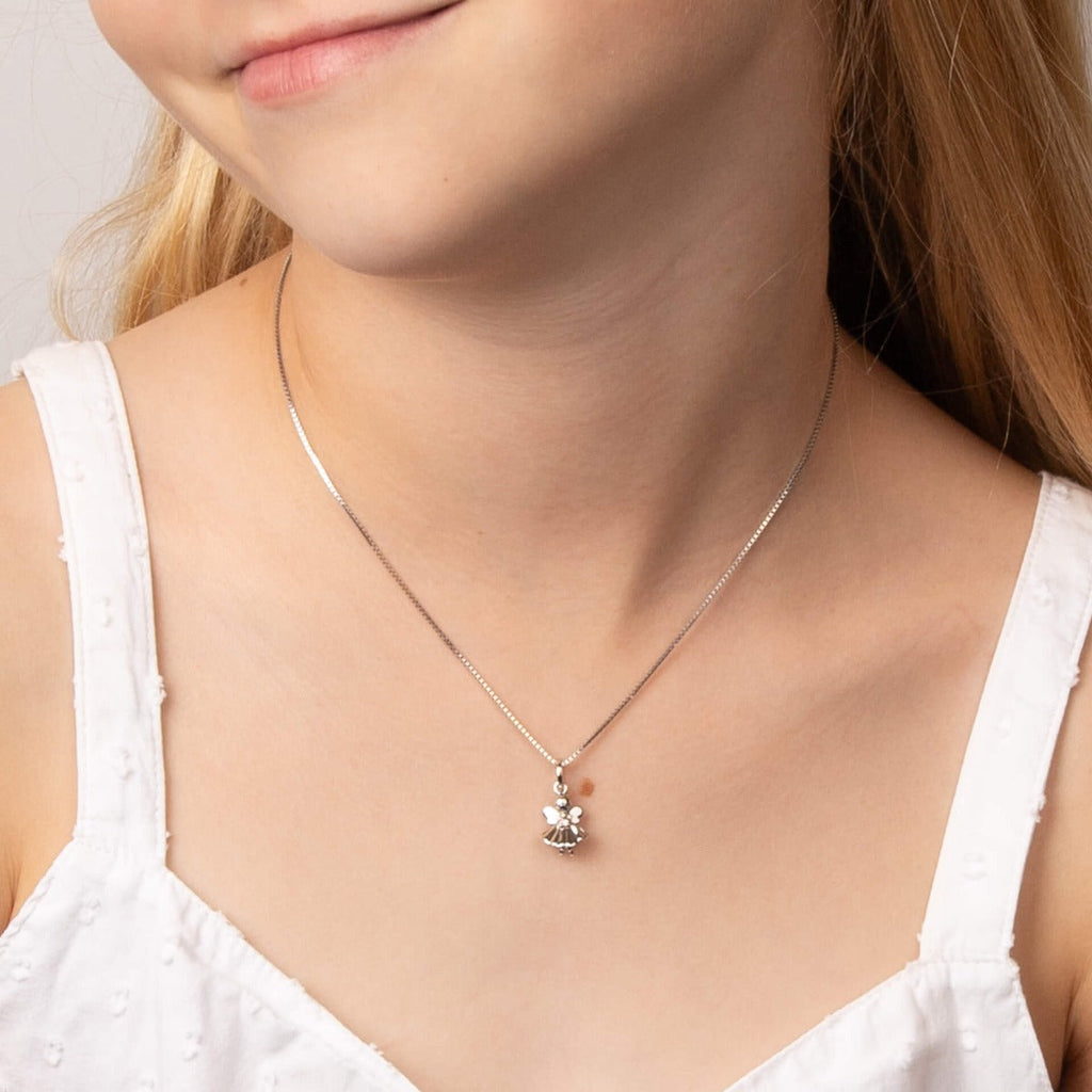 D For Diamond Fairy Pendant with Diamond